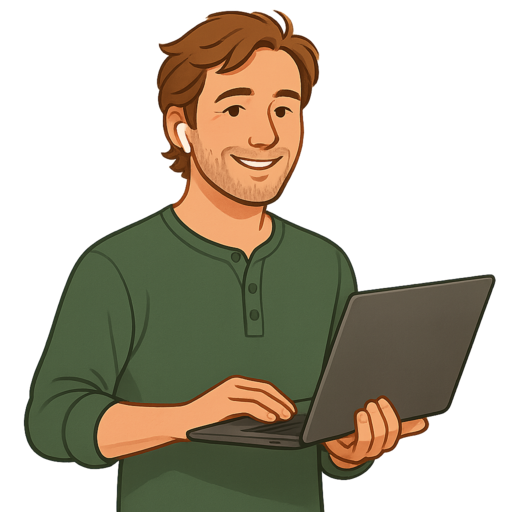 Remote worker illustration